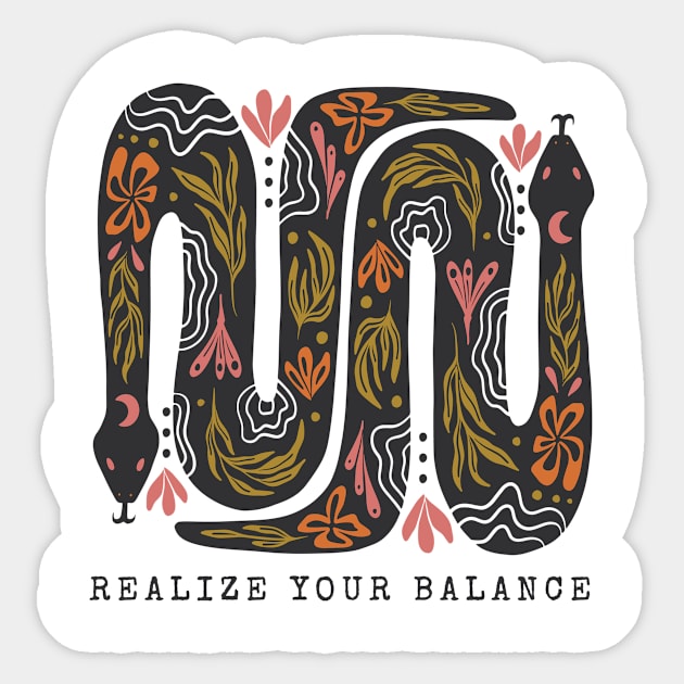 Find Balance Sticker by NobleTeeShop